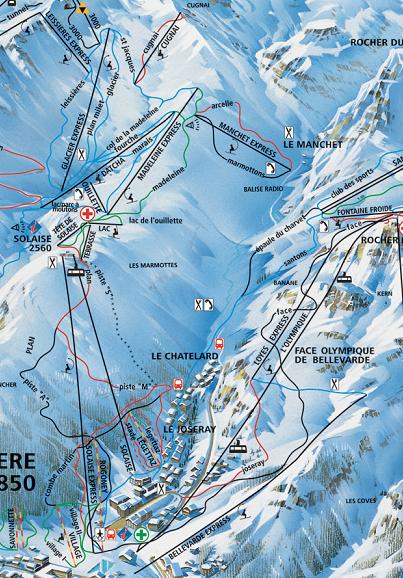 val disere map