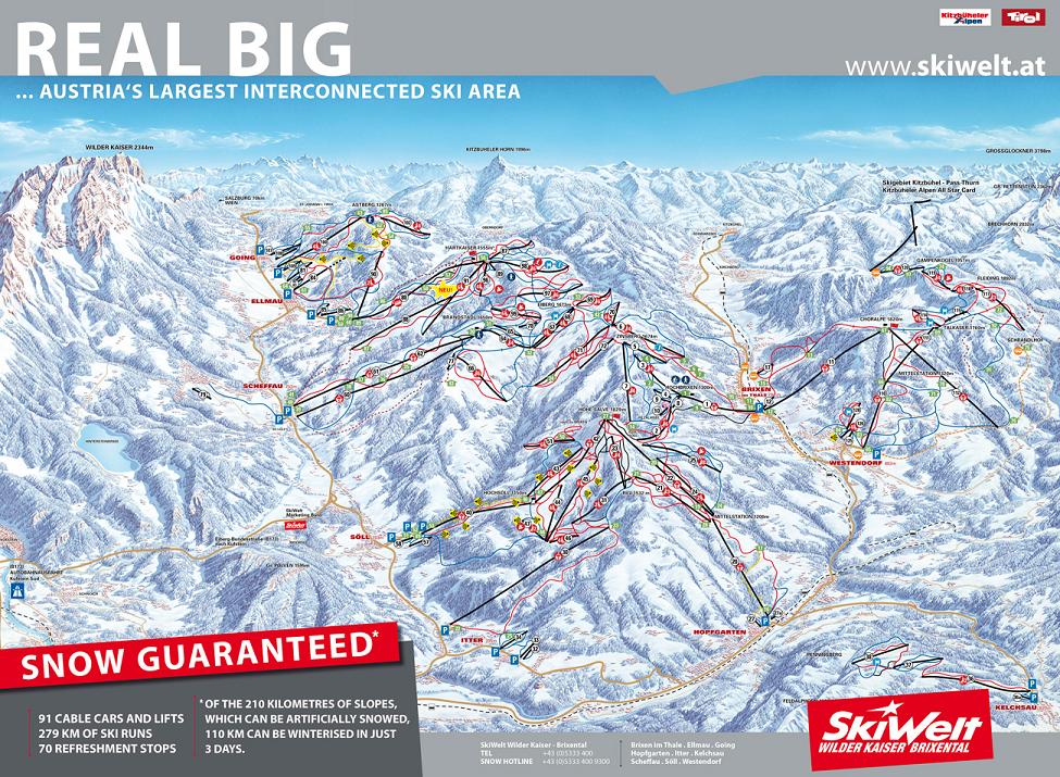 Itter piste map